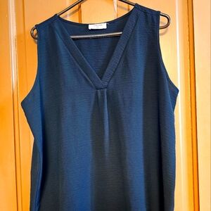 Tank top, sz 2X, Zenana Black